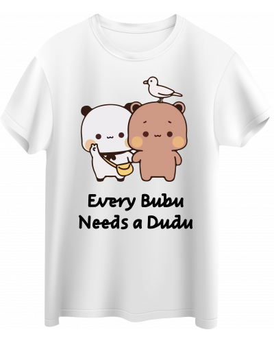 Koszulka bubu & dudu (Every Bubu Needs a Dudu) - bubududu.pl